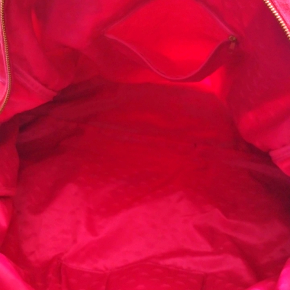 JUICY Couture Barbie Pink 💕 Velour Velvet Overnight Weekender Duffle Bag 🎁 🛍️ - Picture 9 of 13